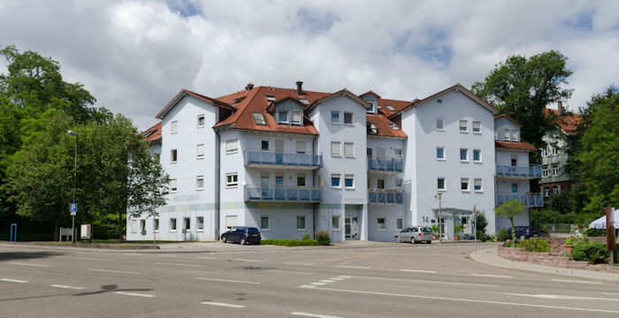 Gebäude des Arbeitsgerichts Heilbronn - Kammern Crailsheim mit interner Verlinkung zur örtlichen Leitung